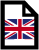 icono bandera inglés
